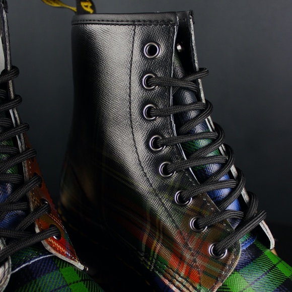 DR MARTENS Royal Blackwatch Stewart Print 1460 - Picture 6 of 8